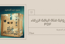 Photo of رواية فتاة الياقة الزرقاء PDF